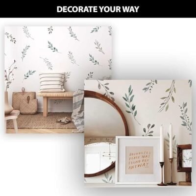 Rustic Country Leaves Peel and Stick Wall Decals