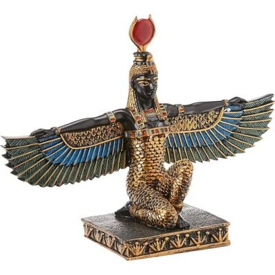 Isis Goddess of Beauty Figurine Statue, 9 Inch, Full Color